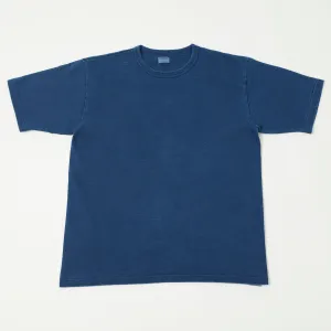 Dubbleworks Heavy Fabric Indigo Dye Tee - Indigo